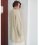 ビッグシルエットミニ丈ニットワンピース