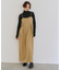 ランダムリブハイネックニット