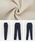 センターピンタックスリムニットパンツ