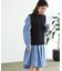 2wayドッキングトップス/ニットベスト