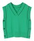 デザインラインサイド釦ニットベスト