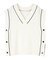 デザインラインサイド釦ニットベスト