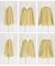 リボン付きAラインギャザーブラウス