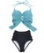 リボンデザインハイウエストビキニ/水着