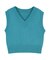 コンパクトVネックニットトップス
