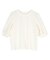ふくれジャガードパフスリーブトップス