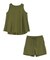 フレアタンクトップ&ショートパンツラッシュガード