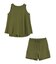 フレアタンクトップ&ショートパンツラッシュガード