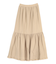 タックデザインギャザースカート