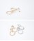 ミックスリングピアス