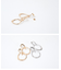 ミックスリングピアス