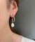 パールフープピアス