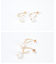 パールフープピアス