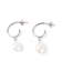 パールフープピアス