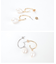 パールフープピアス