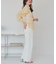 リブニットビスチェ