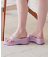 厚底クッショントングサンダル