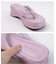 厚底クッショントングサンダル