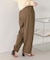 インタックセンタープレスワイドパンツ