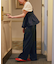 インタックセンタープレスワイドパンツ