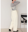 インタックセンタープレスワイドパンツ
