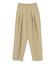 インタックセンタープレスワイドパンツ