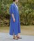 カフタン風バルーンスリーブワンピース