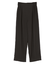 タック入りリラックスワイドパンツ