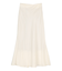 切替デザインサテンスカート