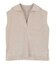 襟付きニットベスト