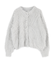 ロングシャギーニットカーディガン