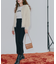 ロングシャギーニットカーディガン