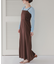 袖シャーリングシアートップス