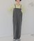 袖シャーリングシアートップス