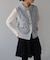 袖シャーリングシアートップス