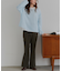 センタープレスフレアパンツ