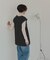 フリンジツイードベスト