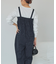 サスペンダー付ベアオールインワン