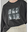 ドッグフォトプリントビッグロングTシャツ