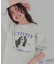 ドッグ刺繍ビッグロングTシャツ
