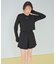 3点セット/ショートパンツ×カップ付長袖ビキニ/水着