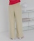 ルーズシルエットラインパンツ