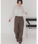 前後2wayリボンシャーリングショートカーディガン