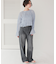 前後2wayリボンシャーリングショートカーディガン