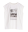 フレンチスリーブピグメントフォトプリントTシャツ