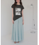 フレンチスリーブピグメントフォトプリントTシャツ