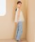 シフォンフリルドッキングトップス