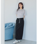ハーフスリーブシアーカットソートップス