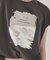 箔プリントフレンチスリーブTシャツ