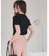箔プリントコンパクトTシャツ